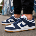Ni_ke SB Dunk Low Pro Premium Deep Royal Blue