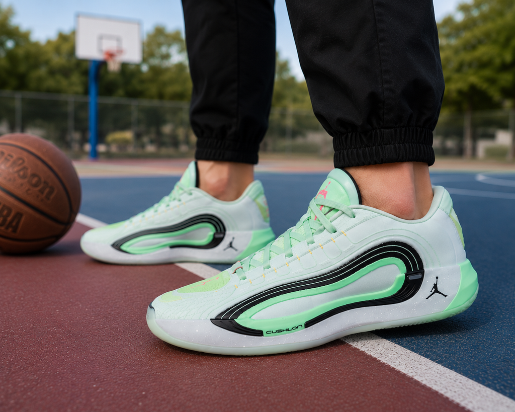 Jor_dan Luka 4 Mint Green Basketball Shoes