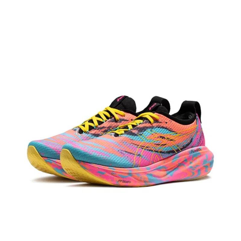Asi_cs Gel Nimbus 25 Sports Textile, Synthetic Leather Low-Top