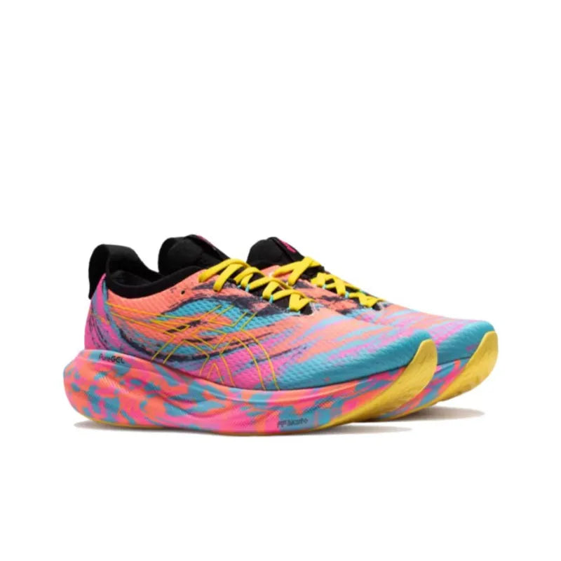 Asi_cs Gel Nimbus 25 Sports Textile, Synthetic Leather Low-Top