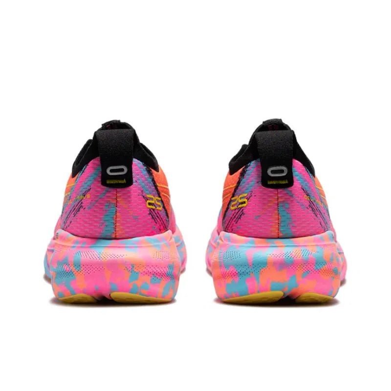 Asi_cs Gel Nimbus 25 Sports Textile, Synthetic Leather Low-Top