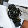 Tis_sot T-Race Men's Chronograph Black Dial Black Strap Sports Watch