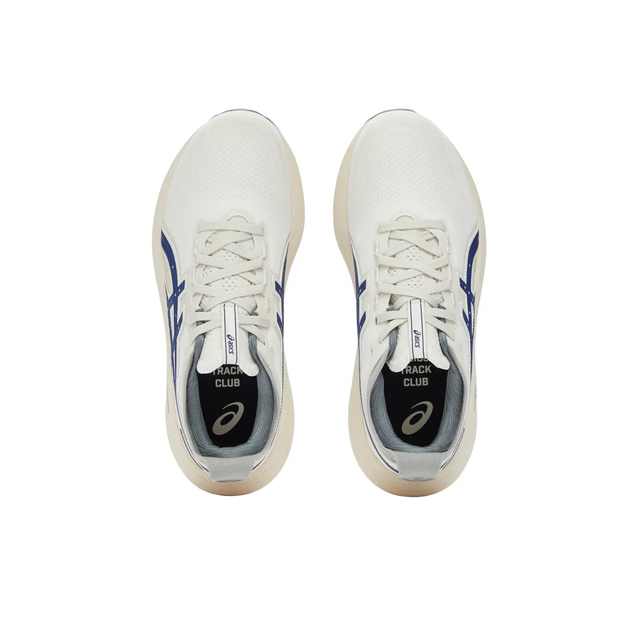ASI_CS Gel Nimbus 27 ASICS Track Club Birch Indigo Blue - D Standard