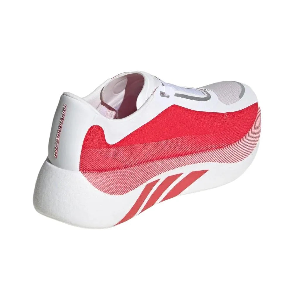 Adi_das Hyperboost Edge Abrasion-Resistant Running Shoes Women's White Red
