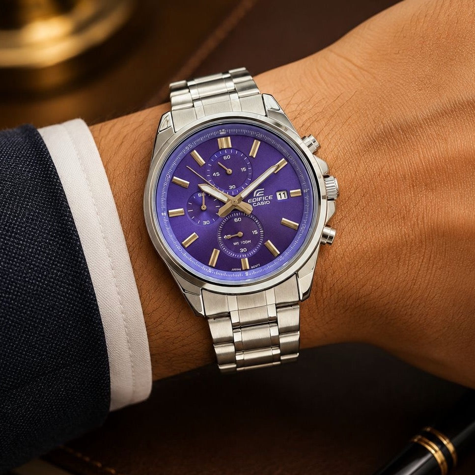 Ca_sio Edifice purple dial
