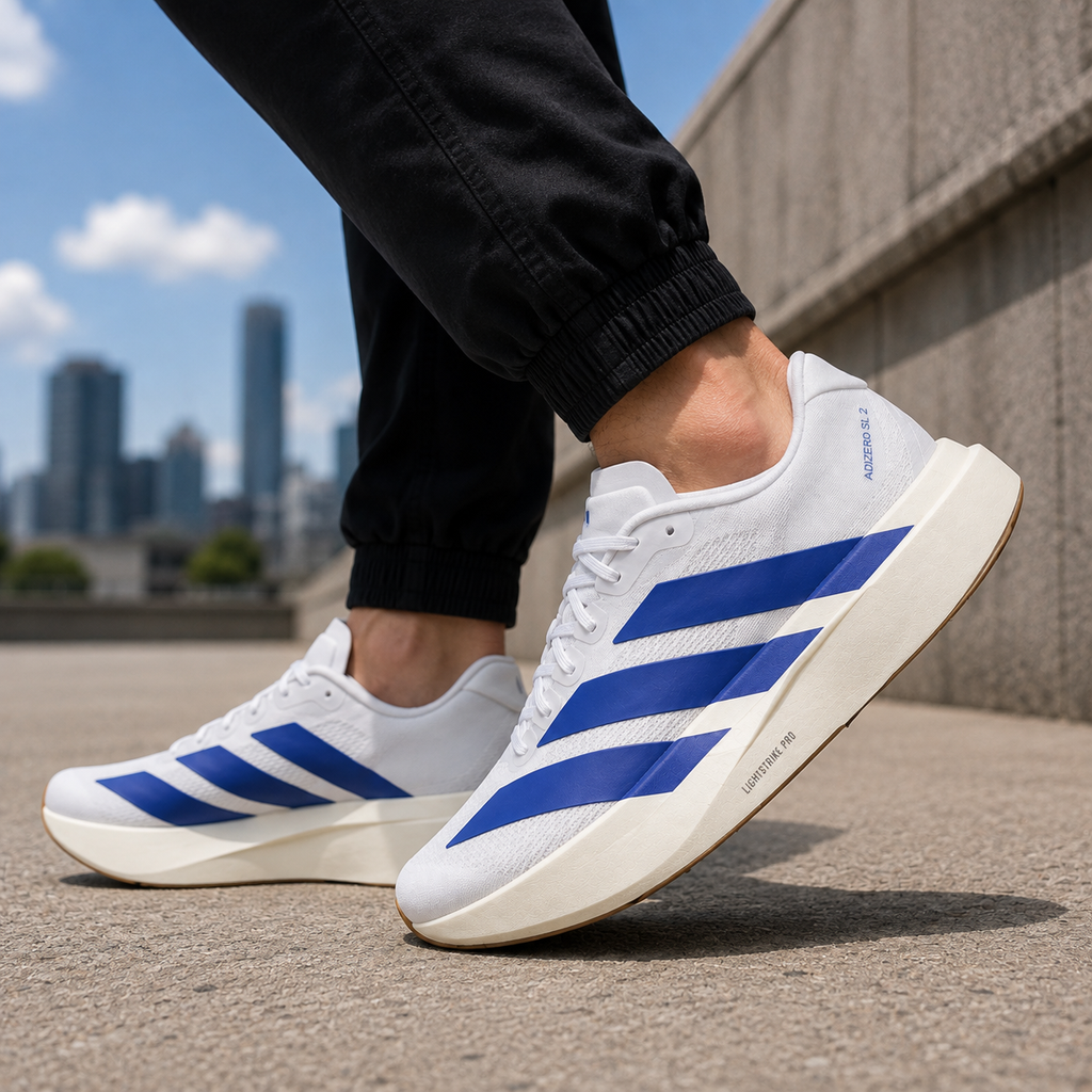 Ad_idas Adizero Evo Sl White Royal Blue