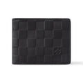 Louis@Vuitton Multiple Wallet Damier Infini Black