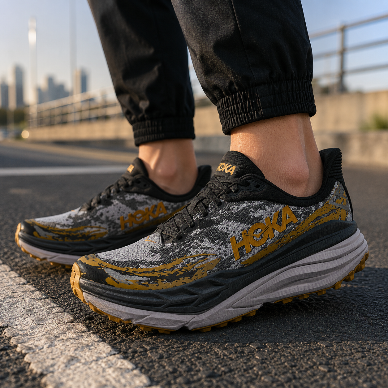 Ho_ka Stinson 7 Trail Black/Cement