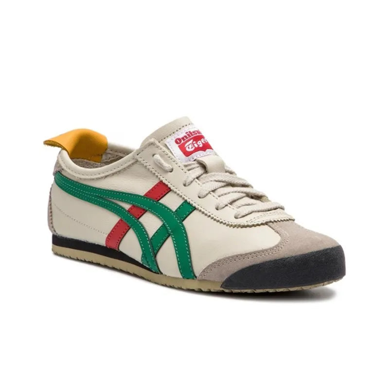 Onit_suka Tiger MEXICO 66 beige and green