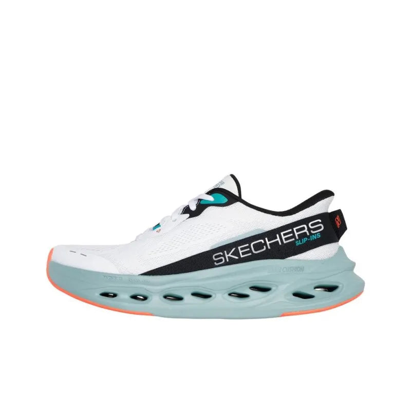 Ske_chers Max Cushioning Running Shoes Low-Top White Men's
