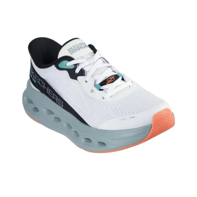 Ske_chers Max Cushioning Running Shoes Low-Top White Men's