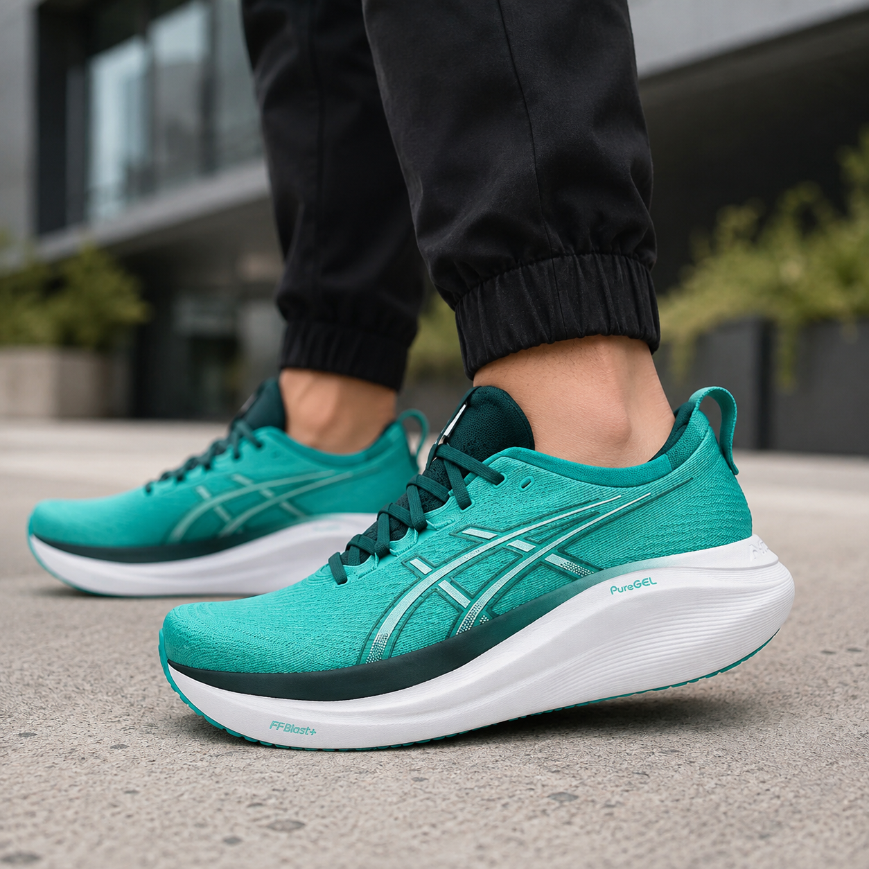 As_ics Gel Nimbus 27 Green