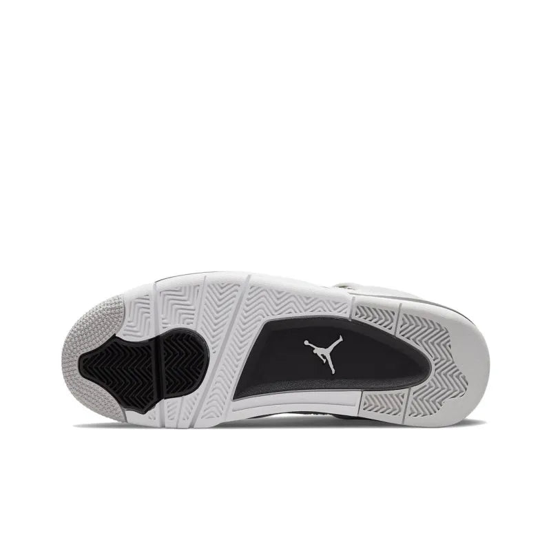 Jor_dan 4 Retro White and Black