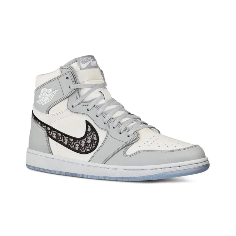 Di_or x Air Jord_an 1 High Og 'White Wolf Grey' High-Top