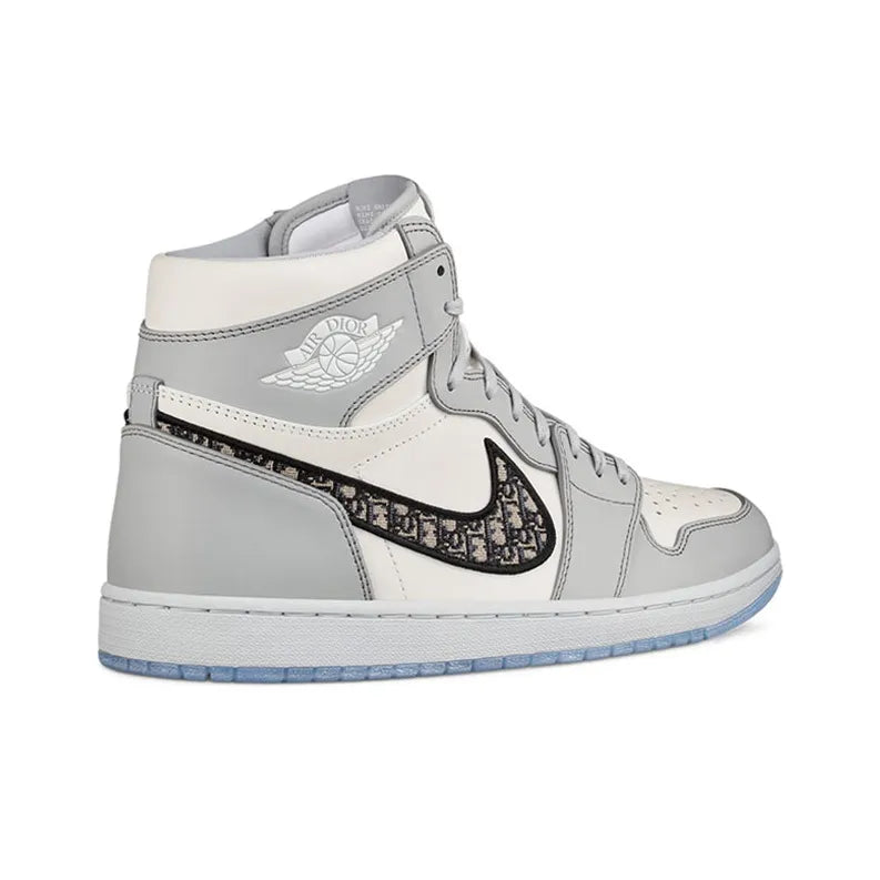 Di_or x Air Jord_an 1 High Og 'White Wolf Grey' High-Top