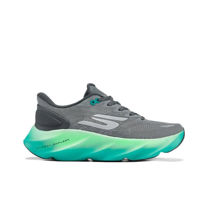 Ske_chers SKX Aero Burst Abrasion-Resistant Running Shoe Men's Gray Blue
