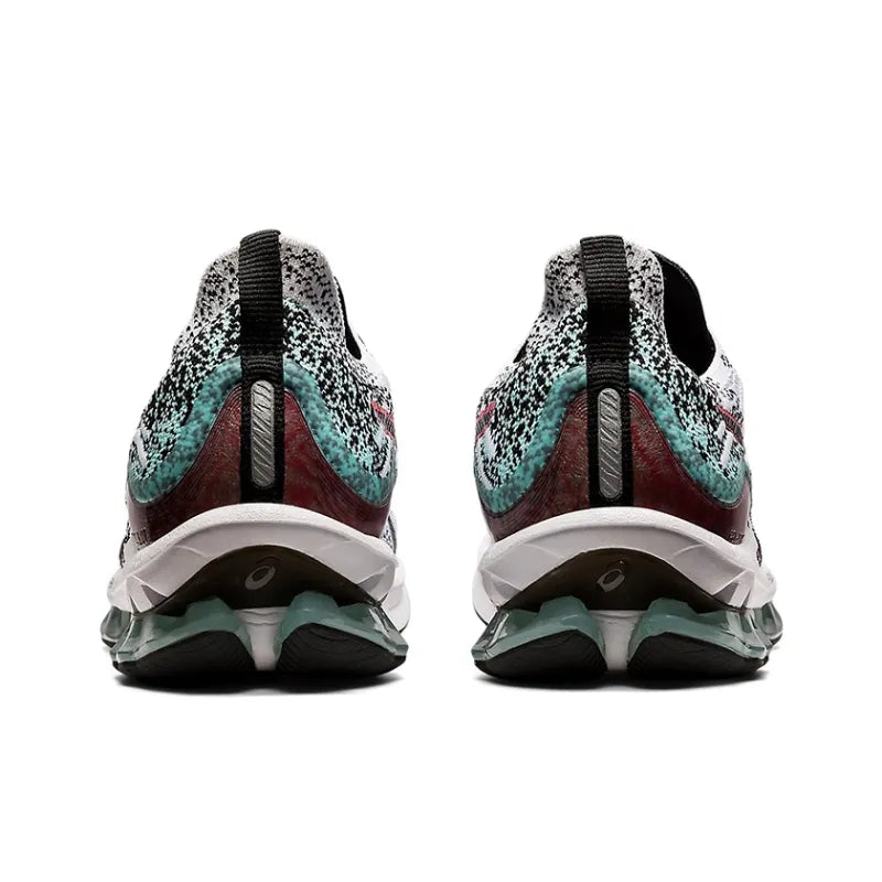 ASICS Gel Kinsei Blast Low-Top Casual Running Shoes for Men in White and Red