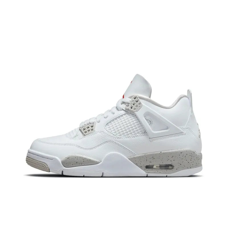 Jor_dan 4 Retro Tech White
