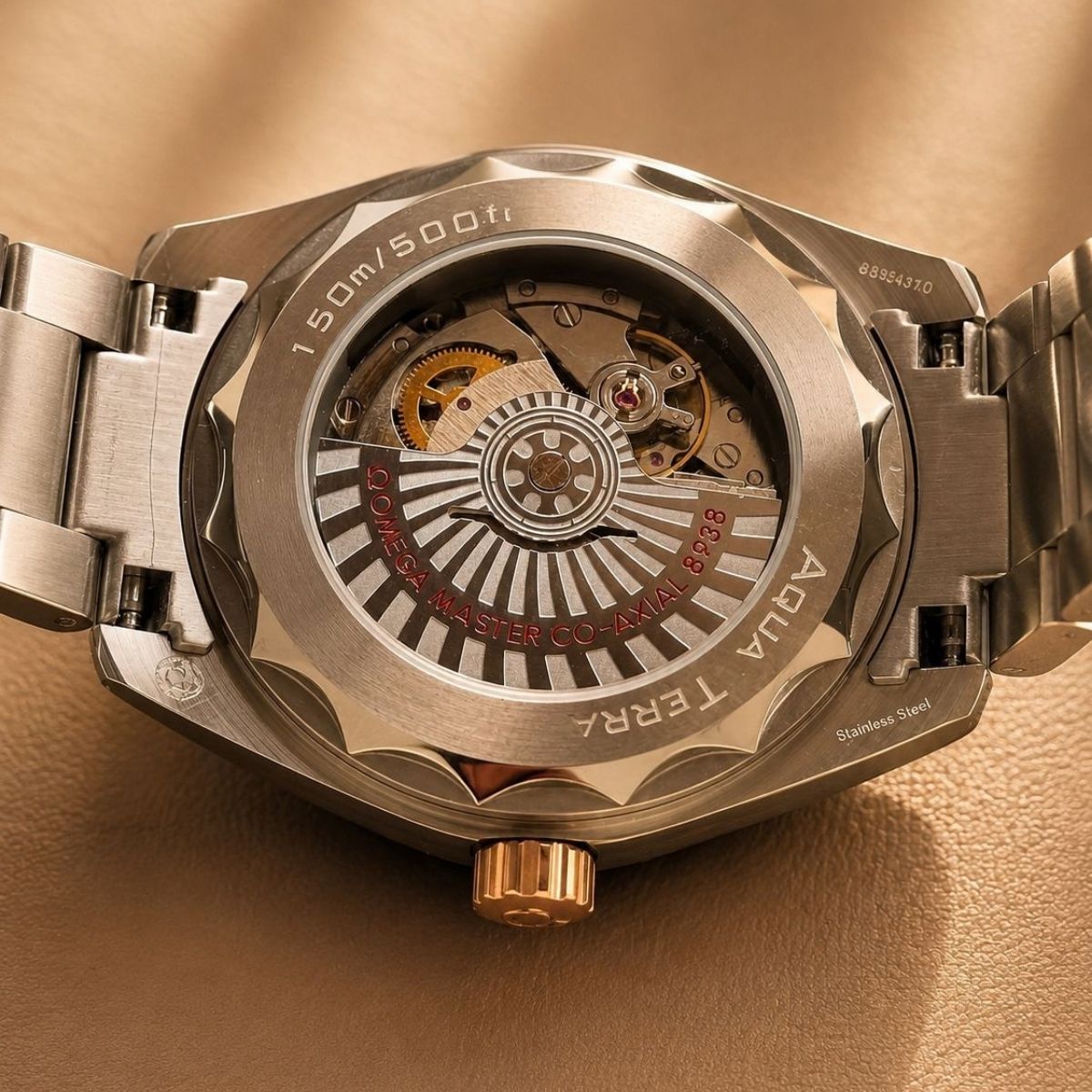 Om_ega Seamaster Men's Automatic Blue Dial Two-Tone Stainless Steel Watch