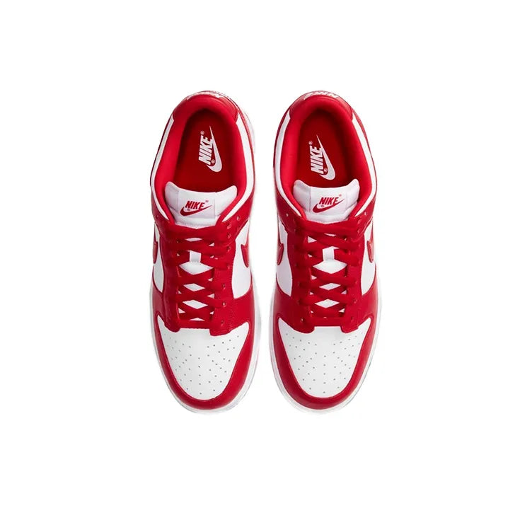 Ni_ke Dunk Low Sp White and University Red 2023