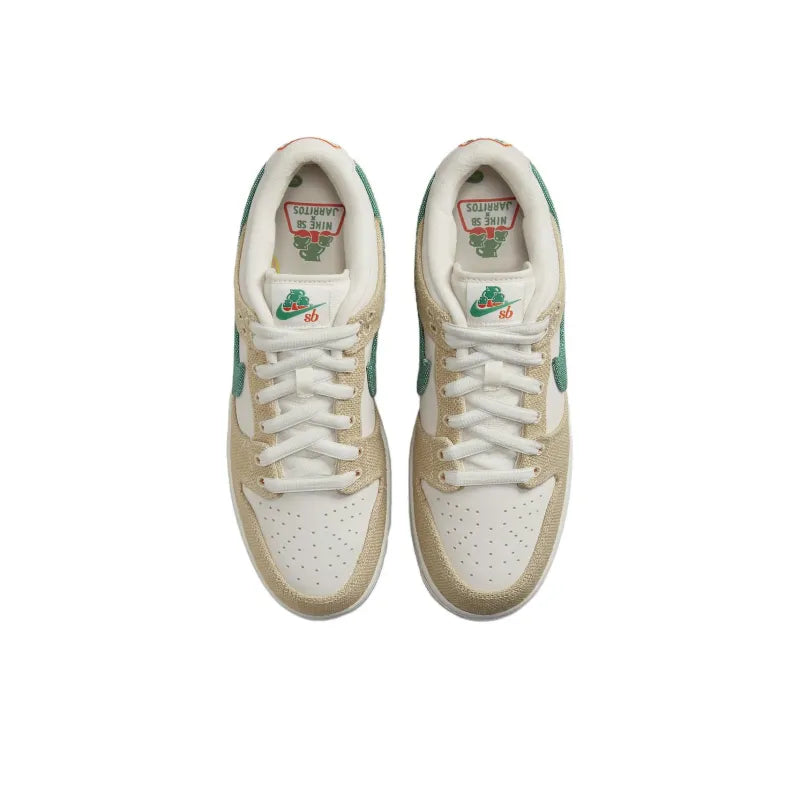Nik_e x Haritos SB Dunk Low Phantom and Malachite