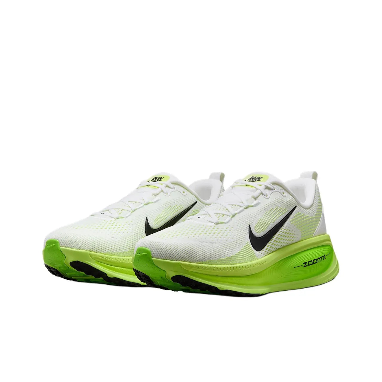 Ni_ke Vomero 18 White Electric Green