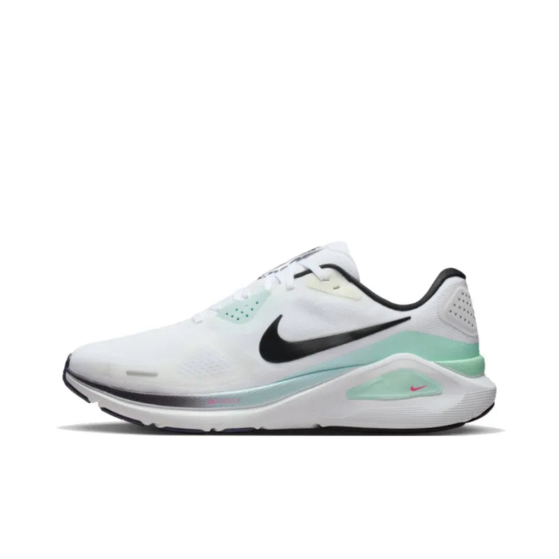 Ni_ke Structure 26 Fashion Fabric ReactX Foam and Solid Outsole Running Shoe for Men