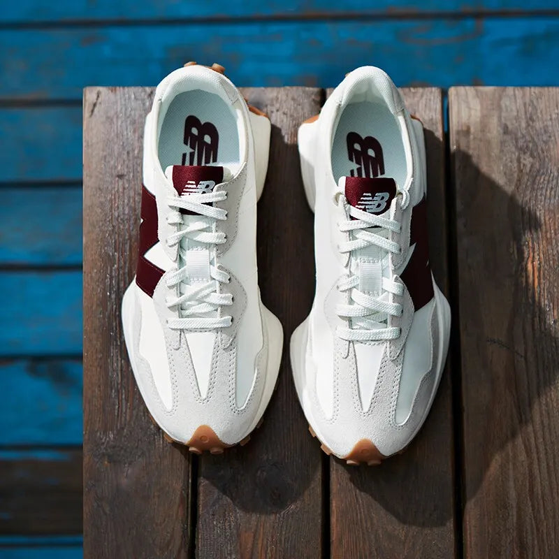 New Bala_nce 327 Burgundy