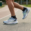 Adi_das adizero Boston 12 Mesh Low-Top Carbon Plate Running Shoes Women's Blue Silver Black