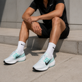 Ni_ke Air Zoom Vomero 15 Breathable Low-Top Running Shoes for men White Green