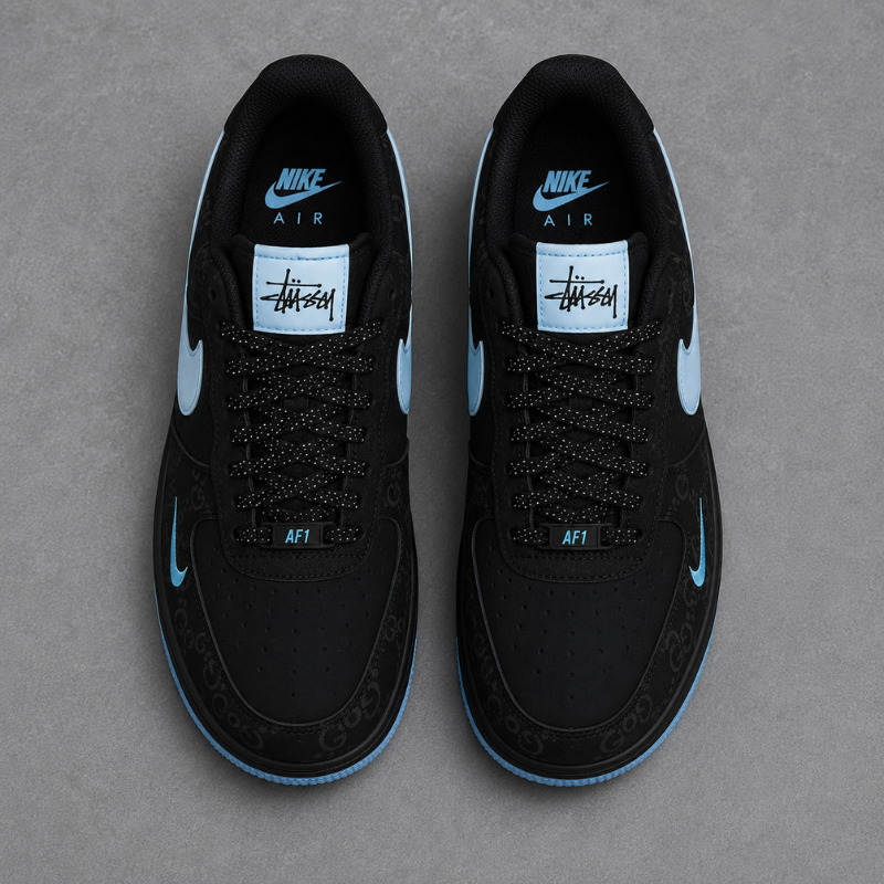 Bla_ck _Blue Premium Casual Sneakers for Men | Cult Culture