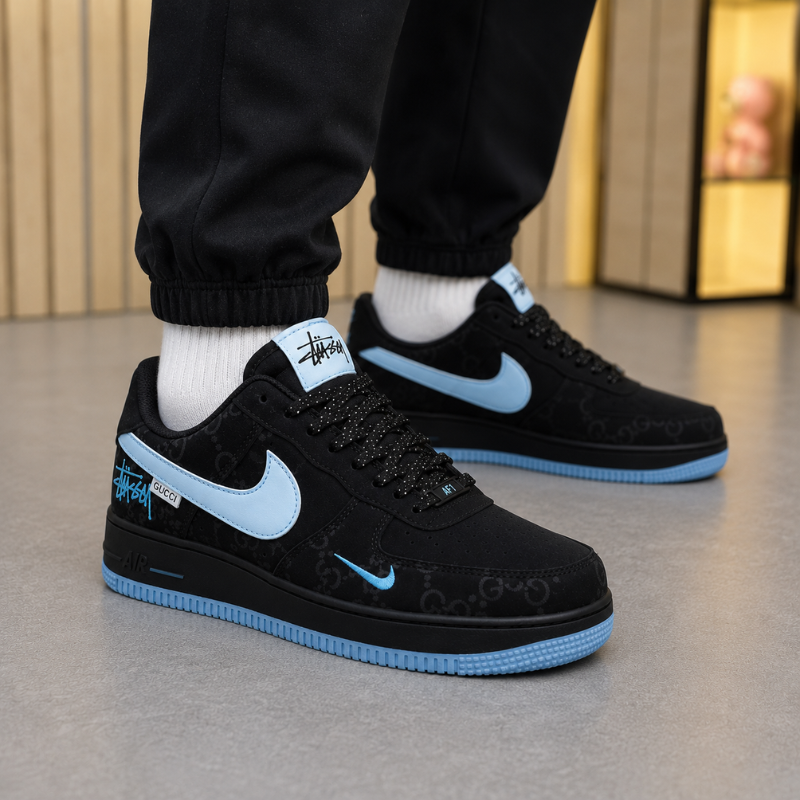Bla_ck _Blue Premium Casual Sneakers for Men | Cult Culture