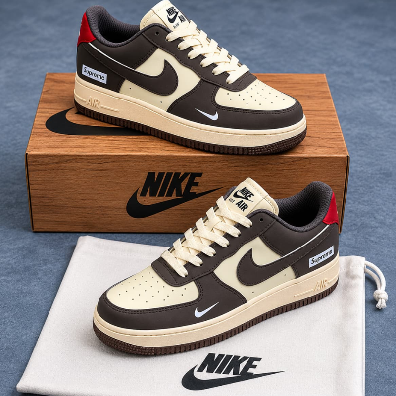 Pre_mium_Brown & Beige Casual Sneakers for Men | Cult Culture