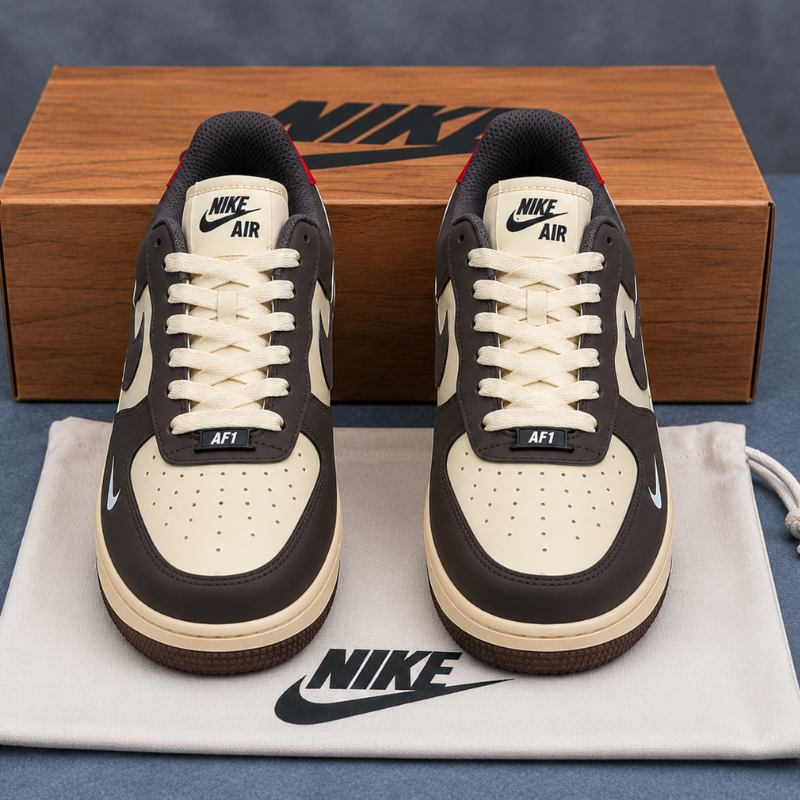 Pre_mium_Brown & Beige Casual Sneakers for Men | Cult Culture