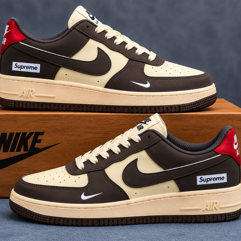 Pre_mium_Brown & Beige Casual Sneakers for Men | Cult Culture