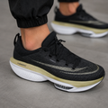 Ni_ke Air Zoom Alphafly Next% 2 Black Metallic Gold Grain
