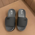 Ske_chers Hyper Burst Comfort Slides – Grey/Black