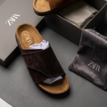 Za_ra Premium Casual Loafers – Dark Brown | In Stock for Him