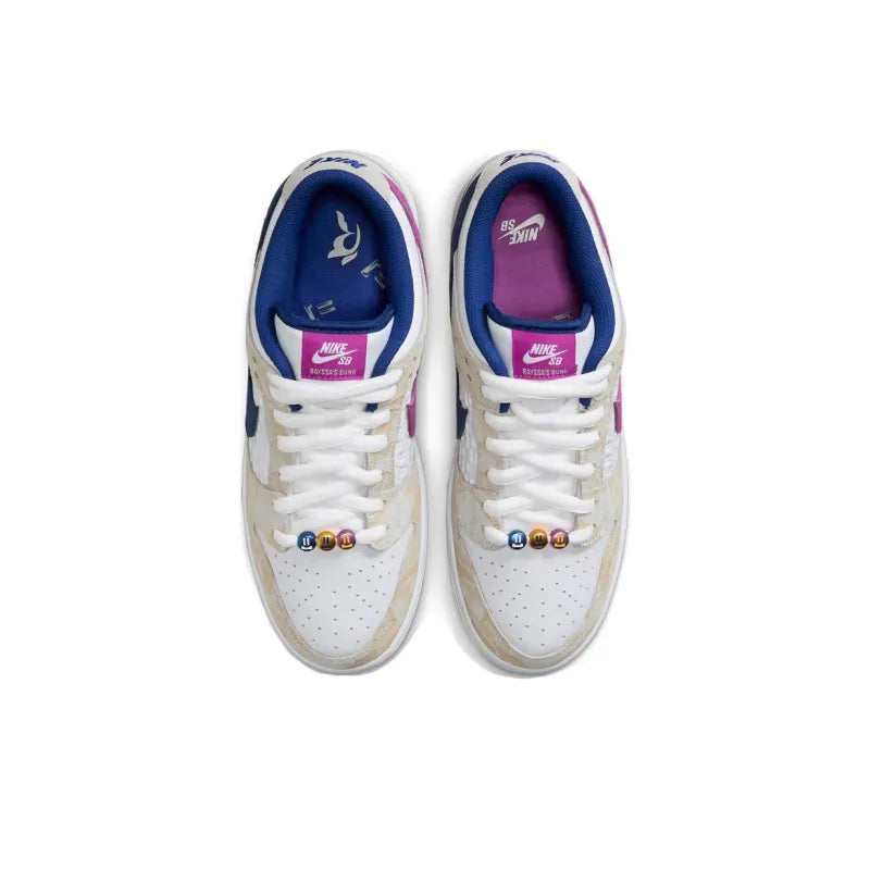 Nik_e x Ray-Ban Lil Sb Dunk Low Premium Pure Platinum Vivid Purple