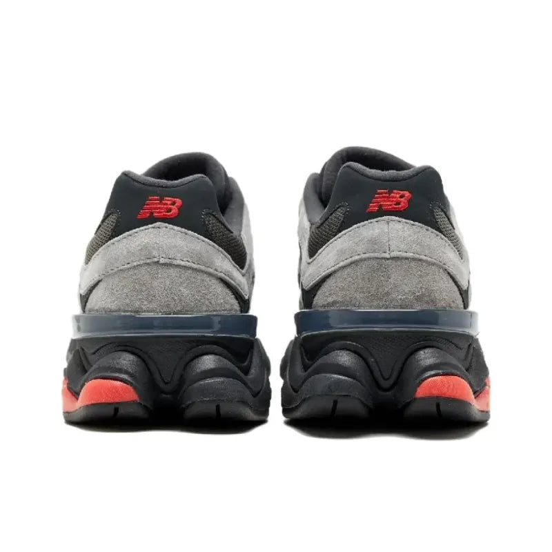 New Bala_nce NB 9060 Low-Top Casual Running Shoes for Men (Gray/Black)