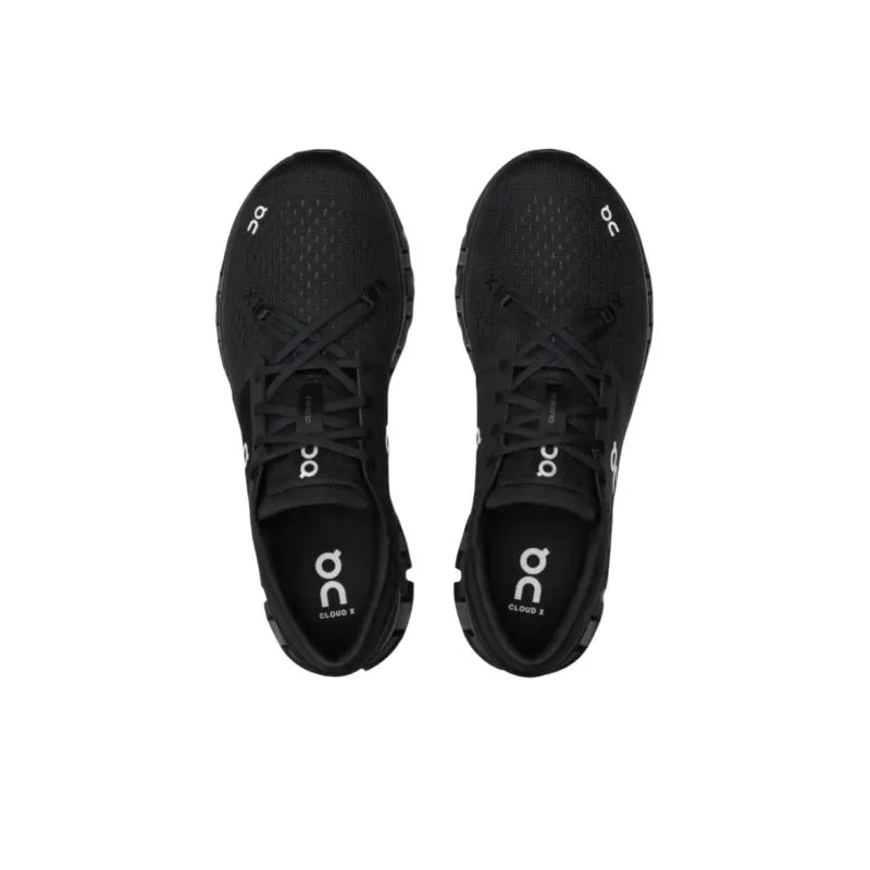 O_n Cloud X4 Anti-Slip, Abrasion-Resistant, Breathable Low-Top Trail Running Training Running Shoe for Men, Black