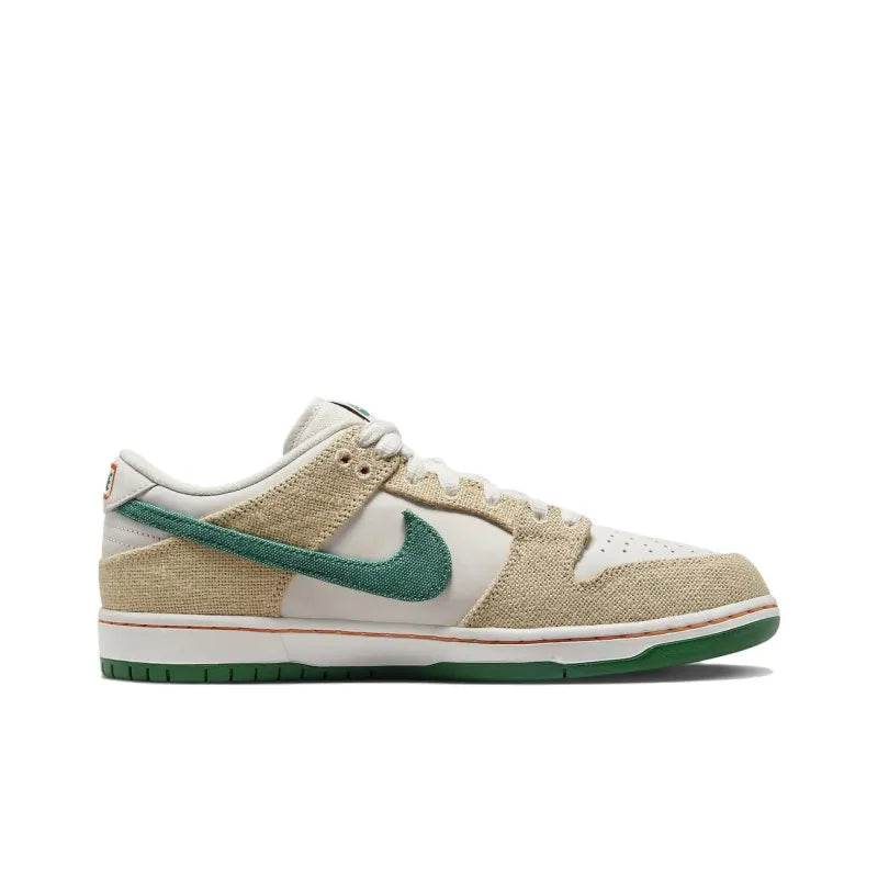 Nik_e x Haritos SB Dunk Low Phantom and Malachite