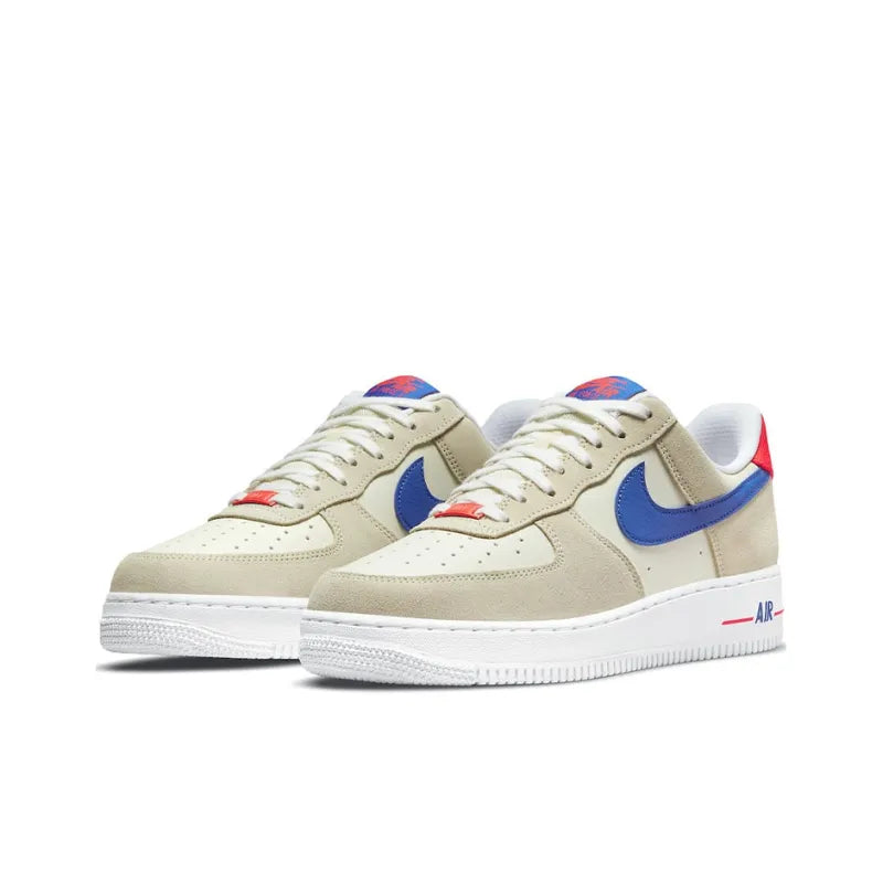 N_ike Air Force 1 '07 LV8 Coconut Milk Hyper Royal