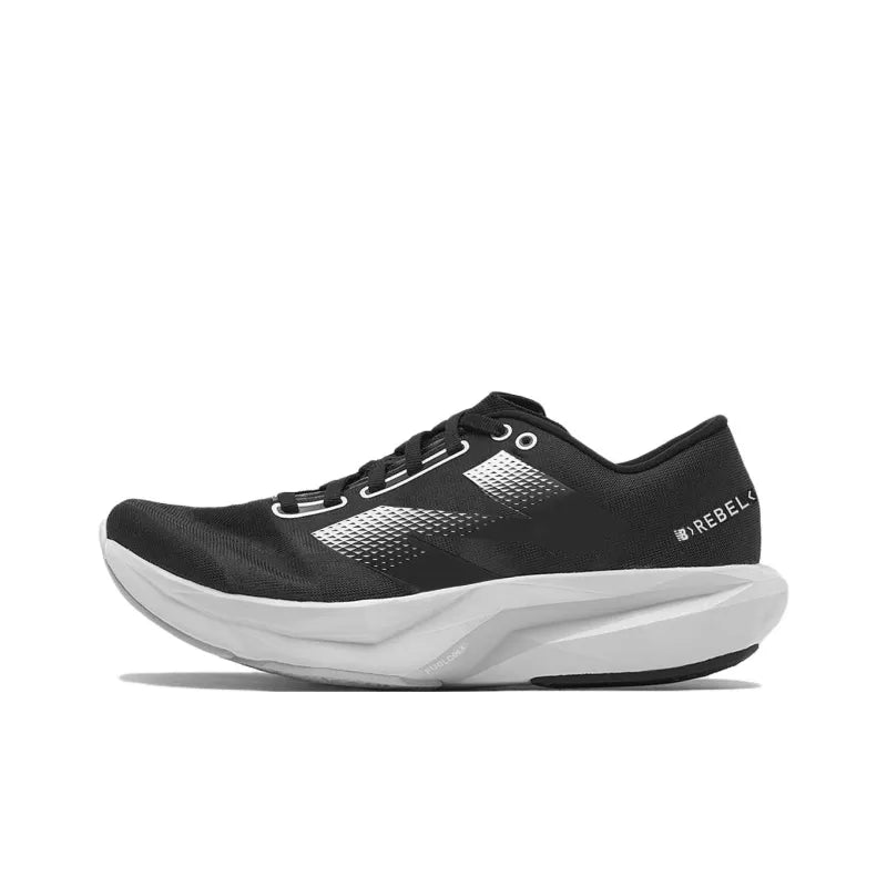 New Bala_nce Rebel V4 Low-Top Running Shoes men's Black D Width