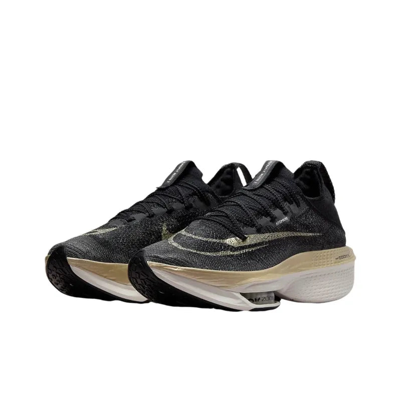 Ni_ke Air Zoom Alphafly Next% 2 Black Metallic Gold Grain