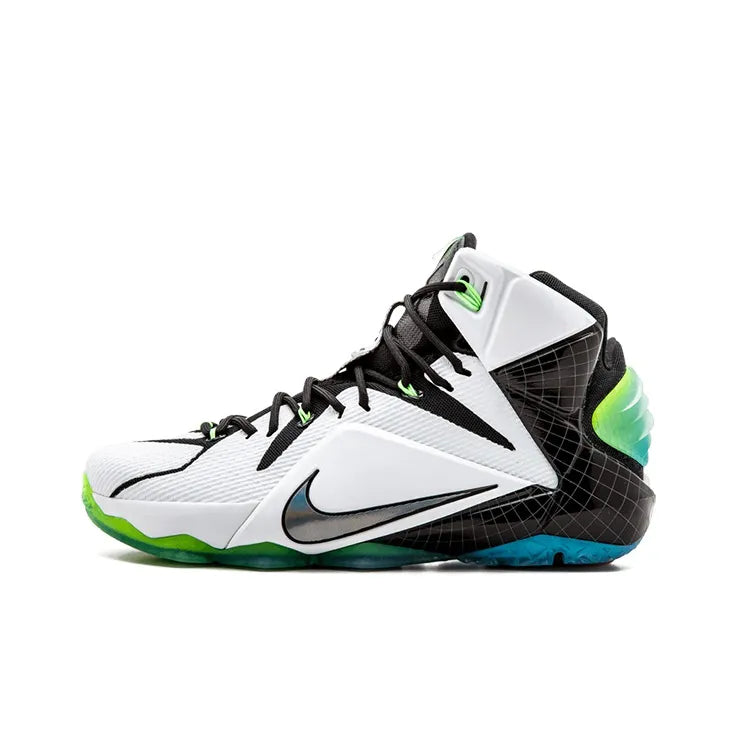 Ni_ke Revlon 12 All-Star Game High-Top Basketball Shoes Men's White Black