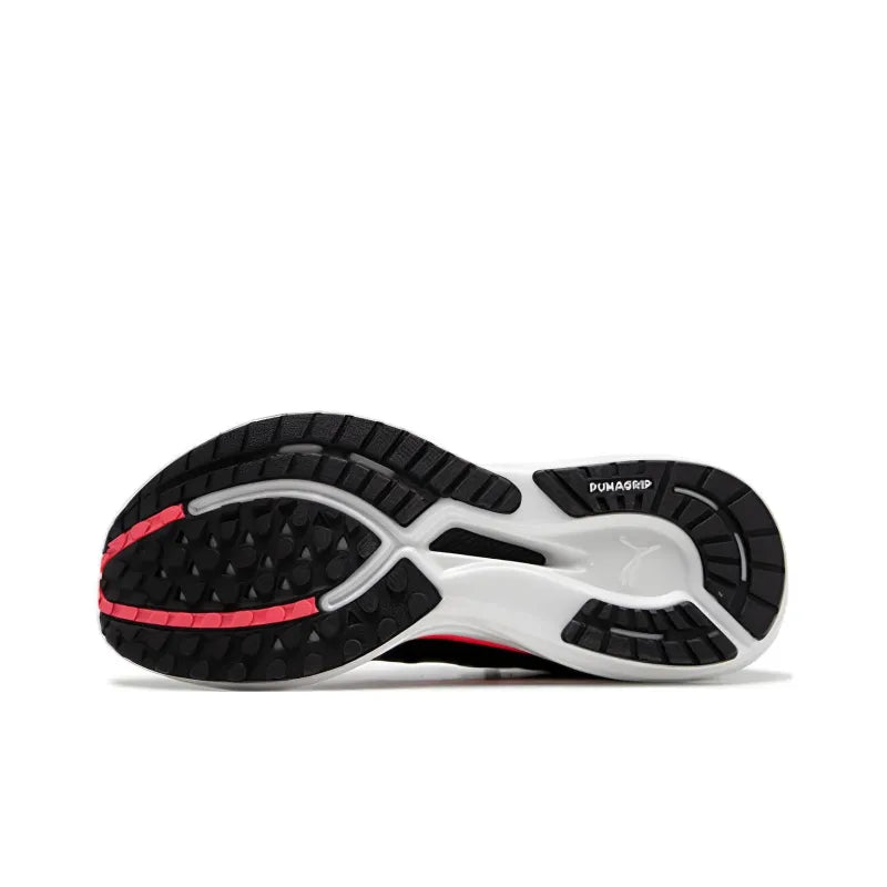 Pu_ma Diviate Nitro 2 Puma Black Fire Orchid Running Shoes For Mens