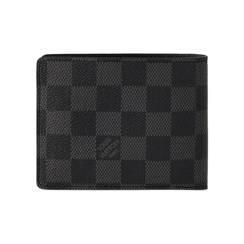 Louis@Vuitton Multiple Wallet Damier Graphite