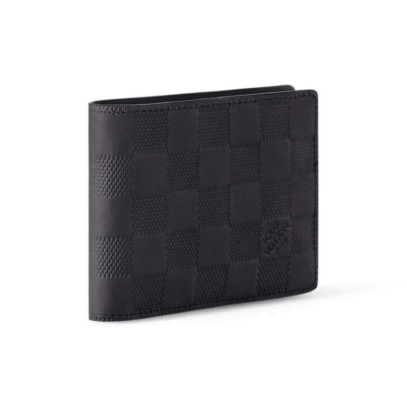 Louis@Vuitton Multiple Wallet Damier Infini Black