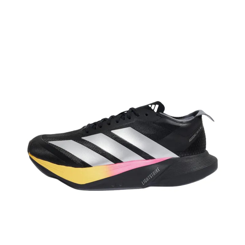 Adi_das ADIZERO DRIVE RC Anti-slip, abrasion-resistant, cushioned, LightStrike midsole technology Long-distance running, short-distance running, racing running shoe for men, black